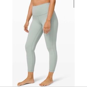 Lululemon | align 25” size 6 in hazy jade